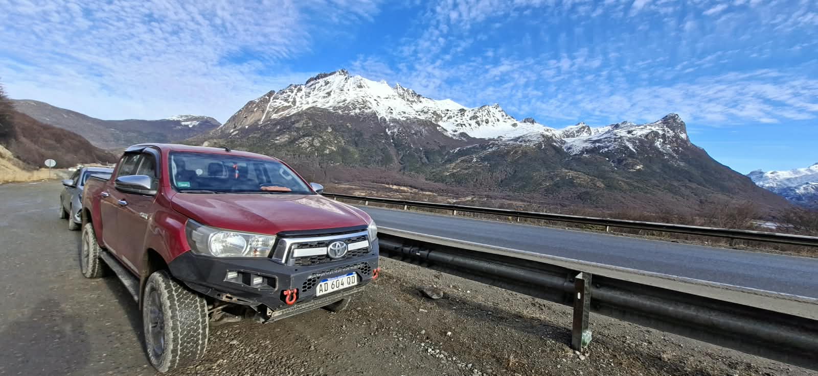 Alto de la cordillera fueguina